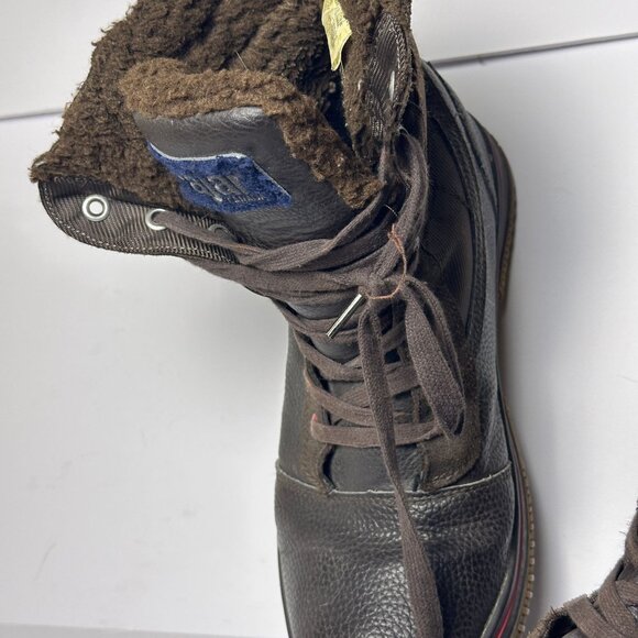 Pajar Canada Trooper Waterproof Winter Boots Brown Leather Shoes Men Sz 12 - Picture 9 of 11